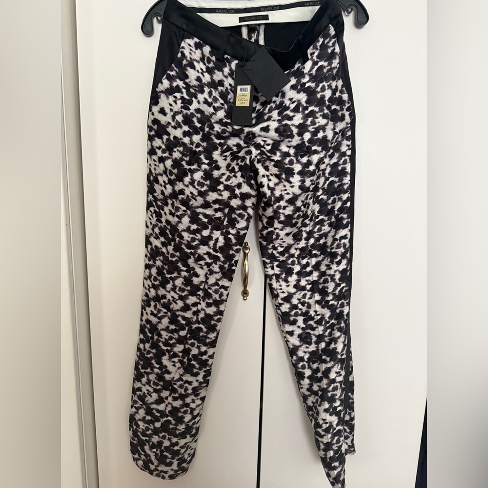 NWT | Rachel Zoe Black & White Tuxedo Suit Set Size 2 - Picture 7 of 16